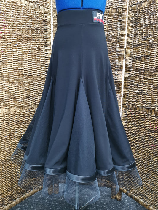 Classic ballroom practice skirt