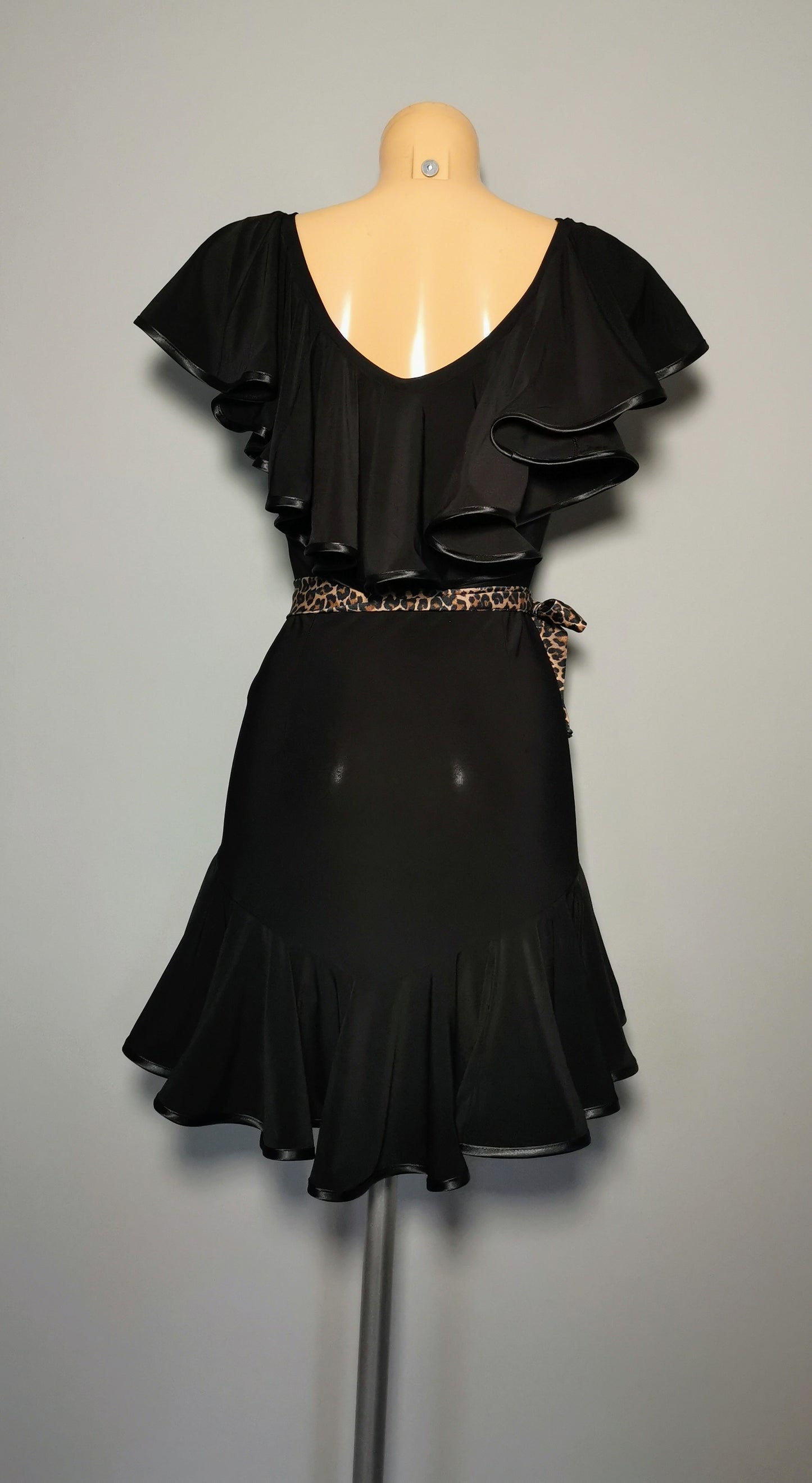 Black Latin Practice Dress