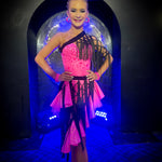 HotPink - Junior/Adult Competition Latin Dance Dress | Janus Fashion