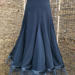 Classic ballroom practice skirt