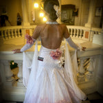 White - Junior/Adult Competition Ballroom Dance Dress | Janus Fashion