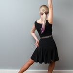 Black Juvenile Practice Latin Dress | Janus Fashion