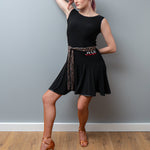 Black Juvenile Practice Latin Dress | Janus Fashion