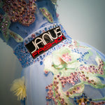 BlueBell - Junior/Adult Competition Ballroom Dance Dress | Janus Fashion