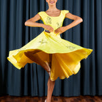 "La La Land" ballroom outfit