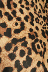 Leopard Black Practice Skirt - Ballroom